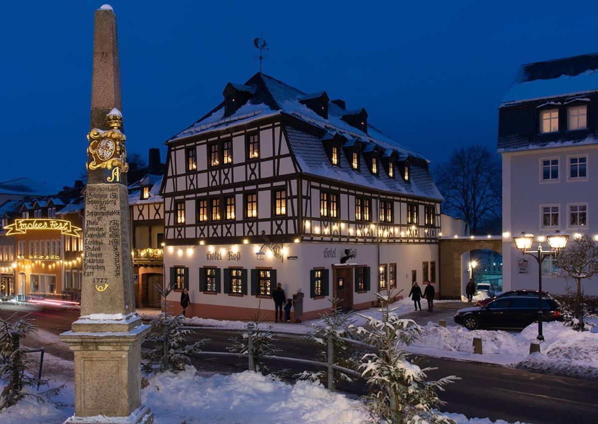 Hotel Ross Zwönitz Exterior foto